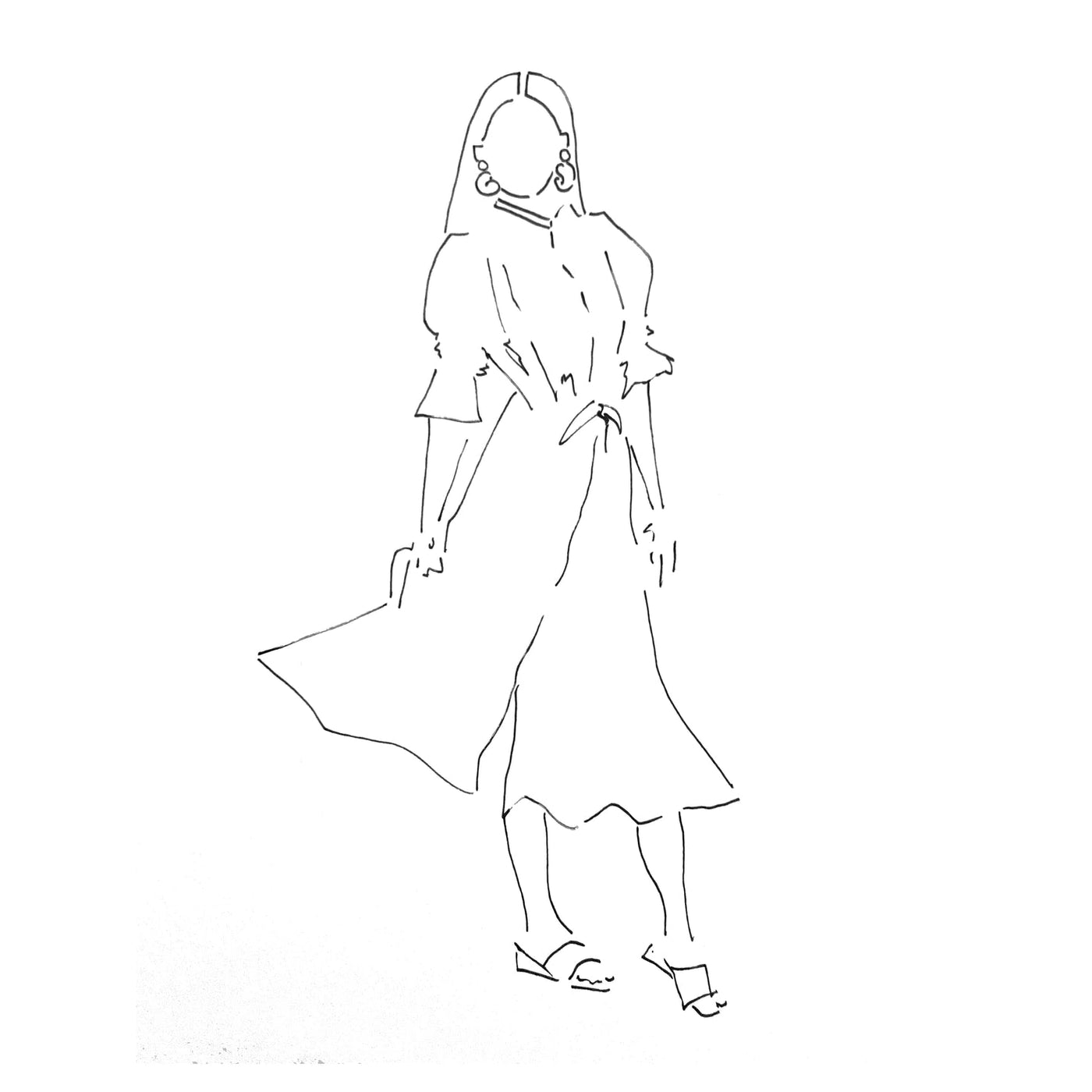 Quail Midi Catherine Dress--Kevin's Fine Outdoor Gear & Apparel