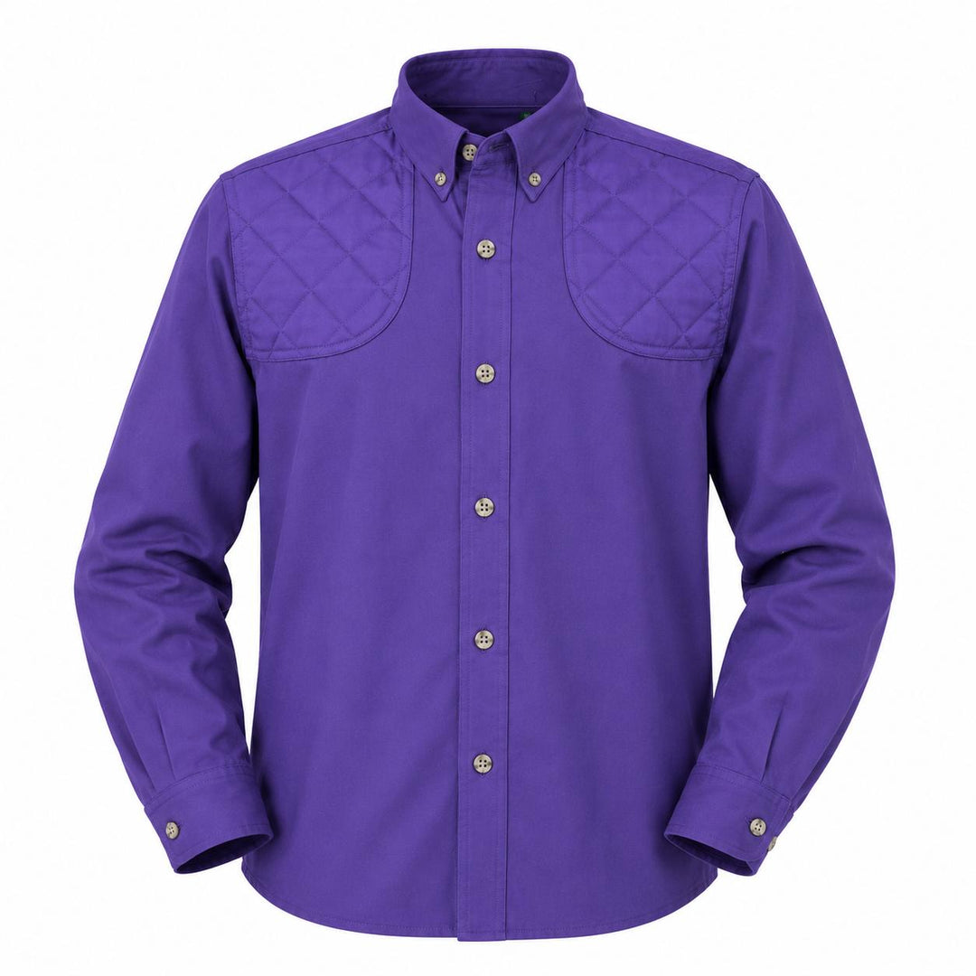 Kevin's Children's 100% Cotton Long Sleeve Shooting Shirt - B2B-Children's Clothing-Purple-S-Kevin's Fine Outdoor Gear & Apparel