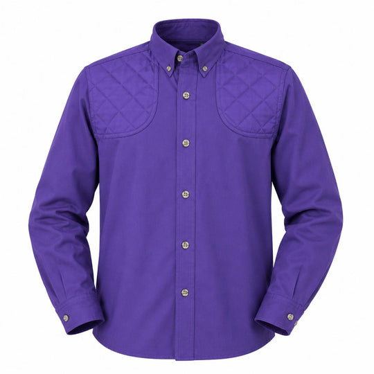 Kevin's Children's 100% Cotton Long Sleeve Shooting Shirt - B2B-Children's Clothing-Purple-S-Kevin's Fine Outdoor Gear & Apparel