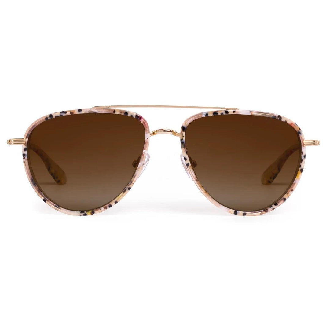 Krewe "Coleman" Sunglasses-Sunglasses-18K + Pink Poppy Polarized-Amber Gradient (P)-Kevin's Fine Outdoor Gear & Apparel