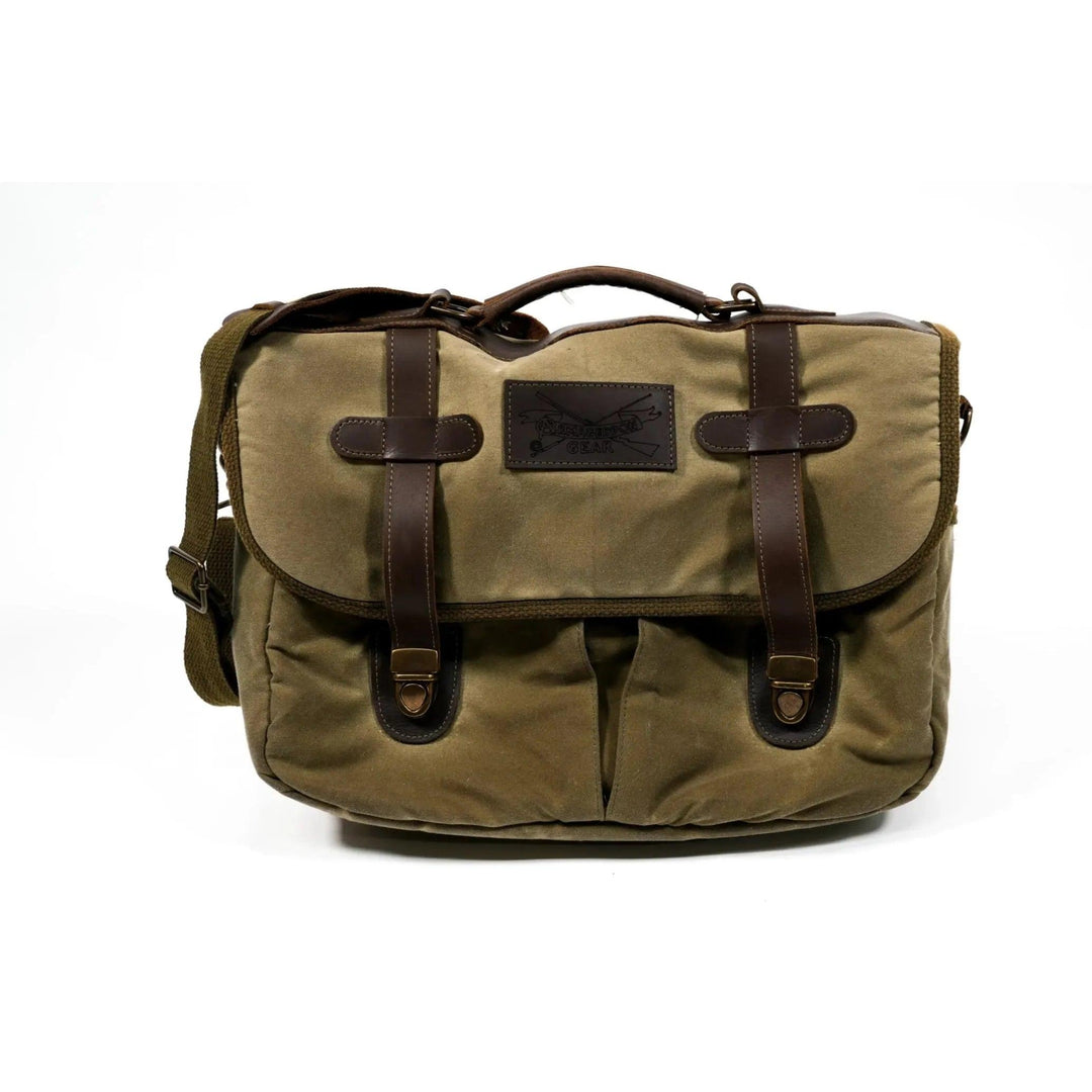 Armageddon Gear Waxed Canvas Field Briefcase-Luggage-Kevin's Fine Outdoor Gear & Apparel