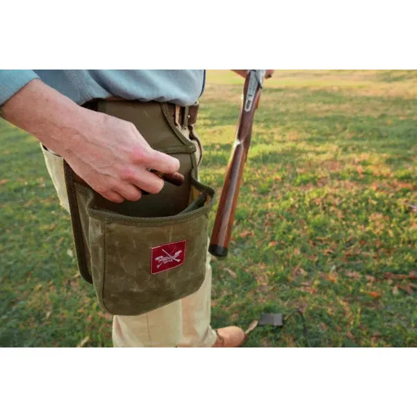 Armageddon Gear Waxed Canvas ShotShell Belt Pouch-Hunting/Outdoors-Kevin's Fine Outdoor Gear & Apparel