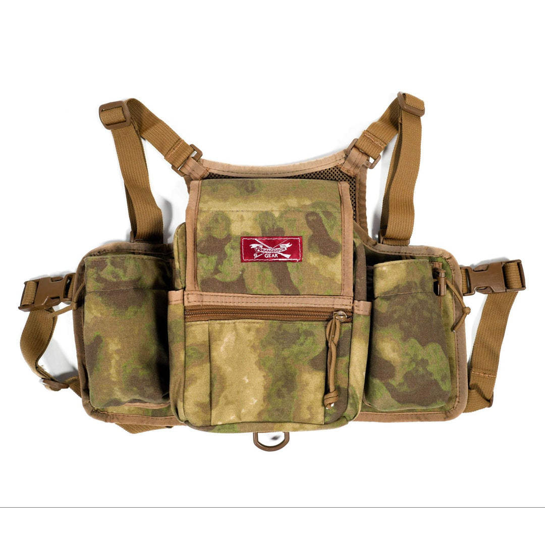 Armageddon Gear Canvas Waxed Big Game Chest Rig Bino Harness-Hunting/Outdoors-AG Camo-Kevin's Fine Outdoor Gear & Apparel
