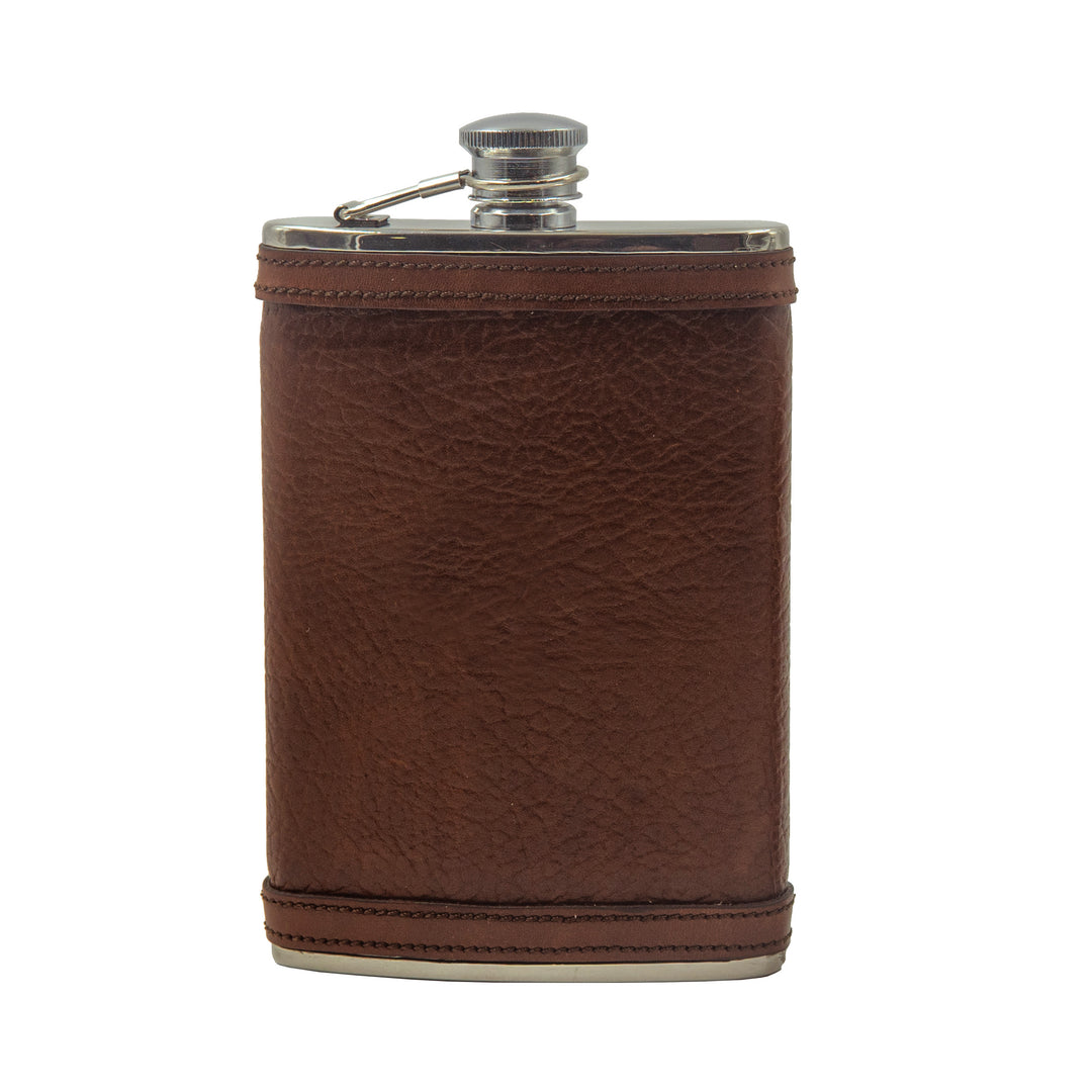 Kevin's Leather Wrapped 8 oz. Flask-Home/Giftware-Kevin's Fine Outdoor Gear & Apparel
