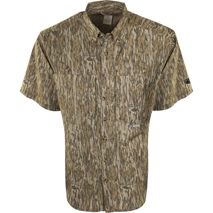 Drake EST Camo Flyweight Wingshooter's Shirt-Men's Clothing-Kevin's Fine Outdoor Gear & Apparel