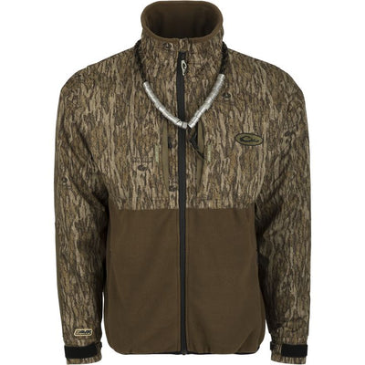 Drake Waterfowl MST Guardian Eqwader Flex Fleece Full Zip Jacket-Men's Clothing-Kevin's Fine Outdoor Gear & Apparel