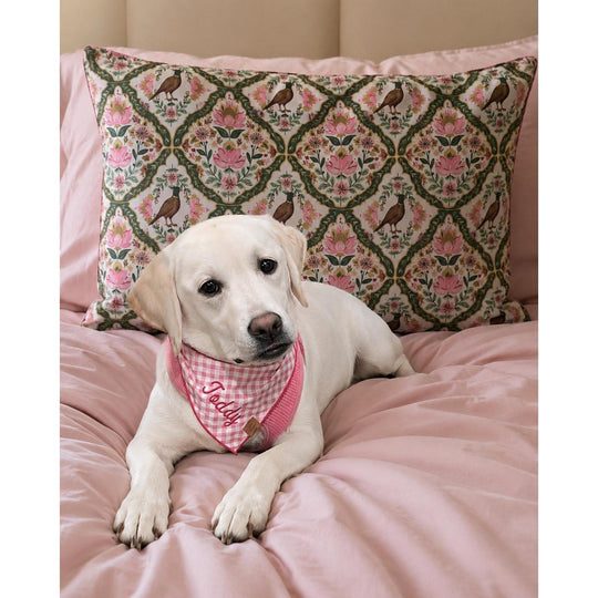 Jane Marie Gilded Pheasant Satin Pillow Case-Home/Giftware-Kevin's Fine Outdoor Gear & Apparel