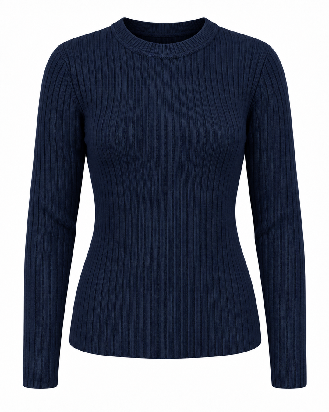 Autumn Cashmere Rib Crew