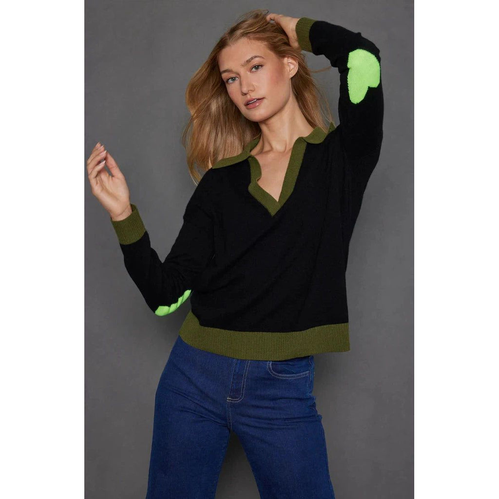 Lisa Todd Women's Polo Pop Sweater| Kevin's Catalog – Kevin's Fine
