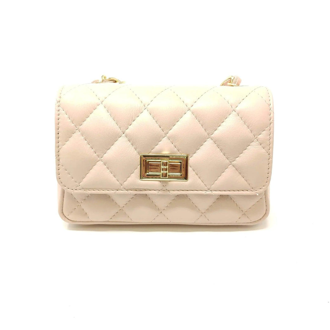 Kevin's Quilted Crossbody Bag-Women's Accessories-Nude-Kevin's Fine Outdoor Gear & Apparel