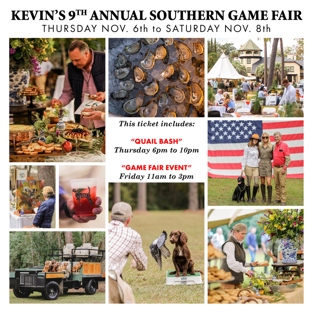 Game Fair 2025 Ticket-Gamefair Event Tickets-Game Fair + Quail Bash-Kevin's Fine Outdoor Gear & Apparel