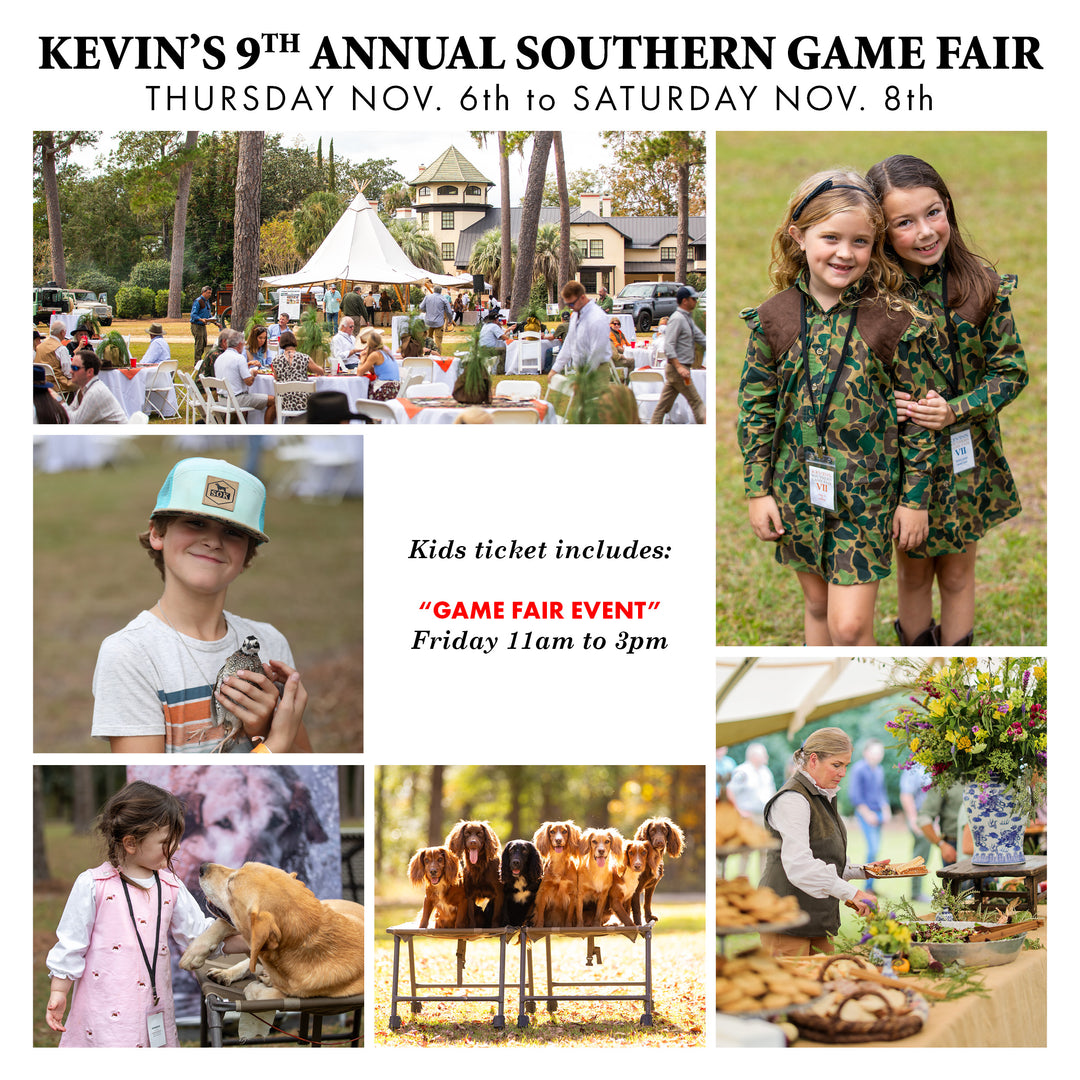 Game Fair 2025 Kid's (12 & Under)-Gamefair Event Tickets-Kevin's Fine Outdoor Gear & Apparel