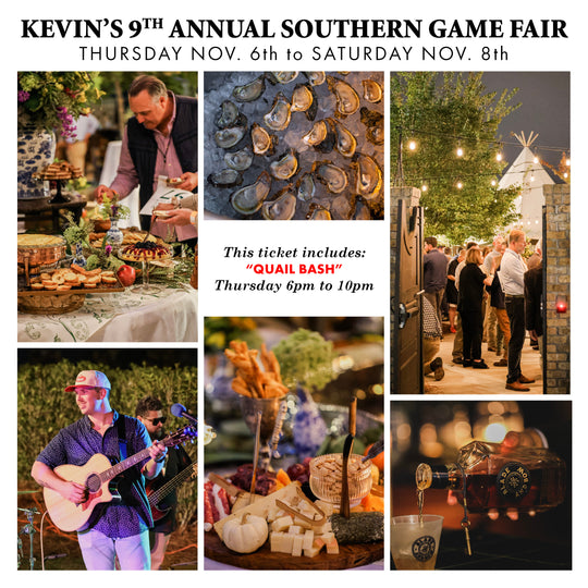 Game Fair 2025 Ticket-Gamefair Event Tickets-Quail Bash Only-Kevin's Fine Outdoor Gear & Apparel