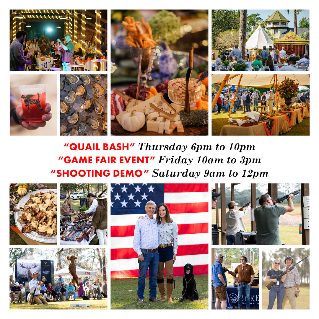 Game Fair 2026 Ticket-Gamefair Event Tickets-Game Fair + Quail Bash + Shooting Demo-Kevin's Fine Outdoor Gear & Apparel