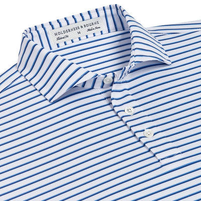 Holderness & Bourne "Sutton" Polo-Men's Clothing-White/Windsor/Oxford-S-Kevin's Fine Outdoor Gear & Apparel