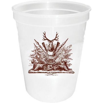 Alexa Pulitzer Biodegradable 16 oz cups 10 pk-Home/Giftware-Hunting Crest-Kevin's Fine Outdoor Gear & Apparel