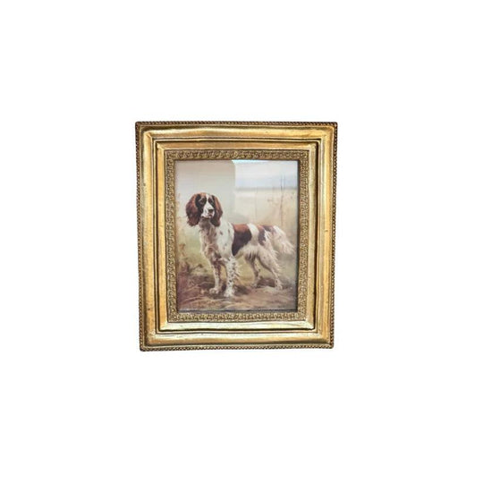 6" Vintage Bird Dog Framed Print-Home/Giftware-English Spaniel-Kevin's Fine Outdoor Gear & Apparel