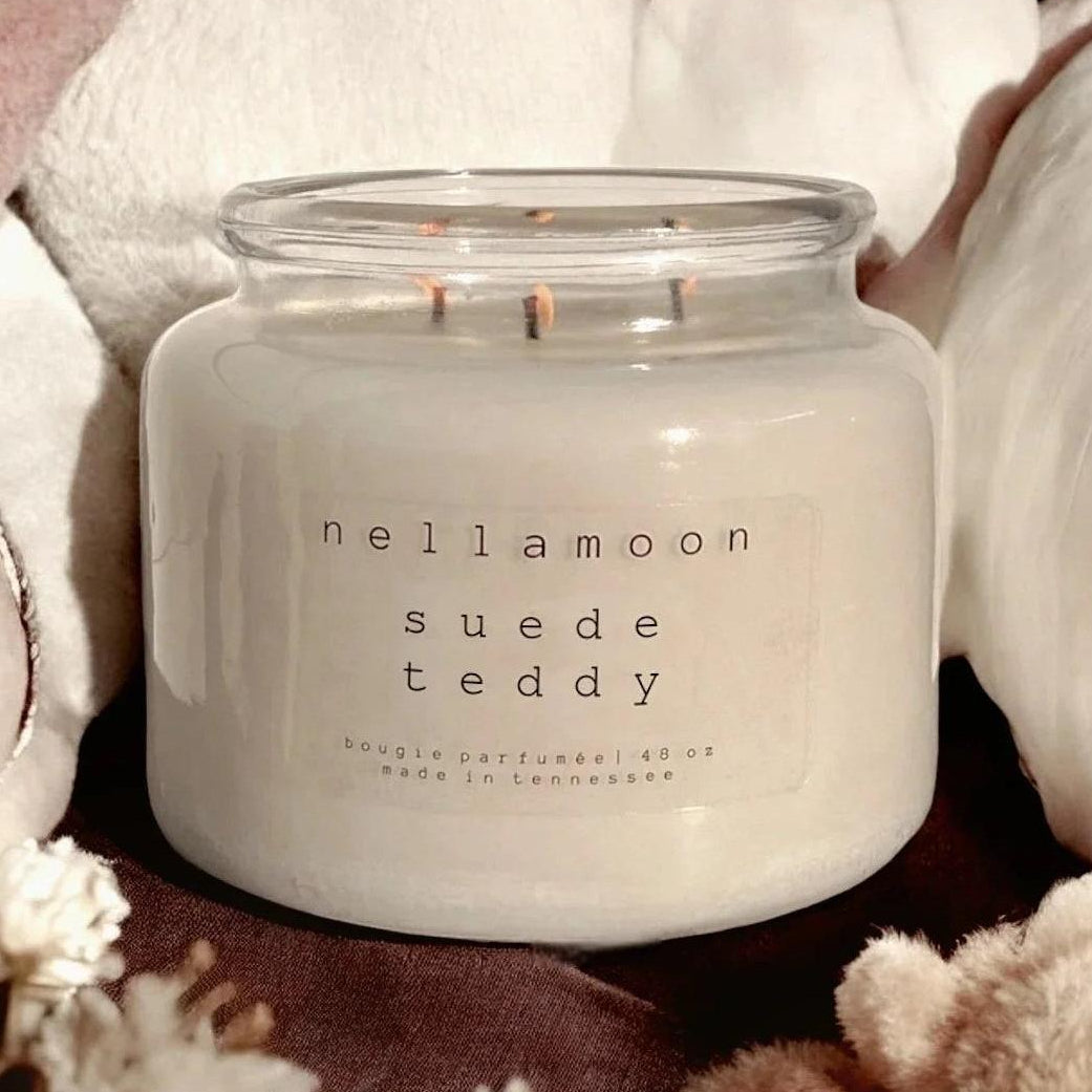 Nellamoon 48 oz Lumiere Candle-Home/Giftware-Suede Teddy-Kevin's Fine Outdoor Gear & Apparel