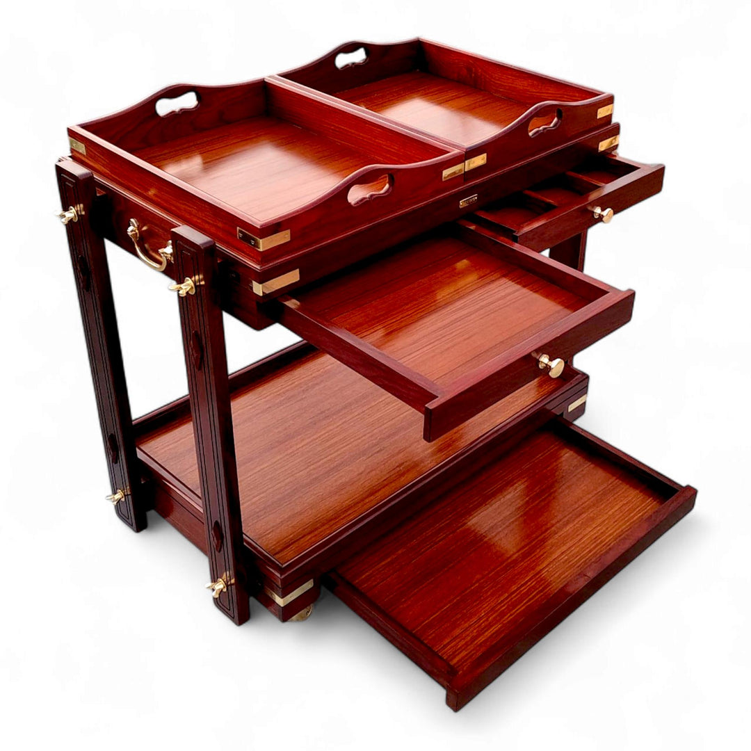 Campaign Furniture: Savoy Service Trolley-Hunting/Outdoors-Kevin's Fine Outdoor Gear & Apparel