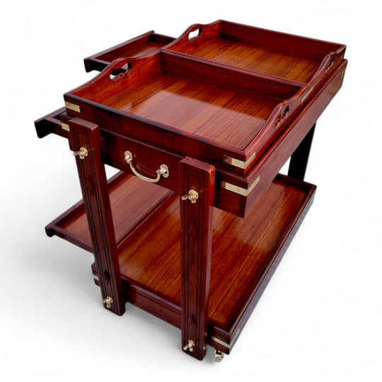 Campaign Furniture: Savoy Service Trolley-Hunting/Outdoors-Kevin's Fine Outdoor Gear & Apparel