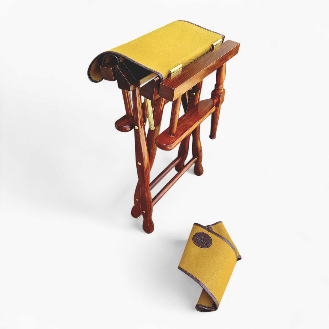 Campaign Furniture: Saxton Canvas Safari Chair-Hunting/Outdoors-Kevin's Fine Outdoor Gear & Apparel