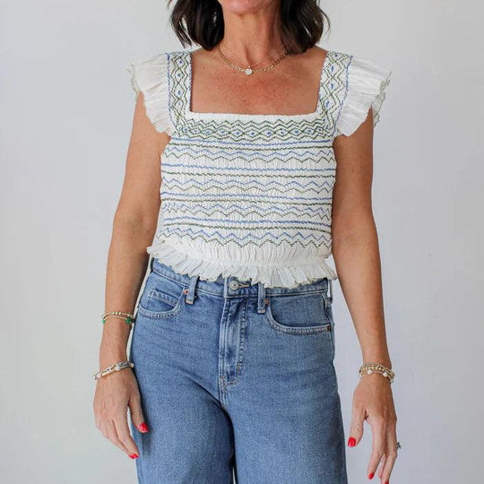 Cleobella Bryn Top-Women's Clothing-Kevin's Fine Outdoor Gear & Apparel