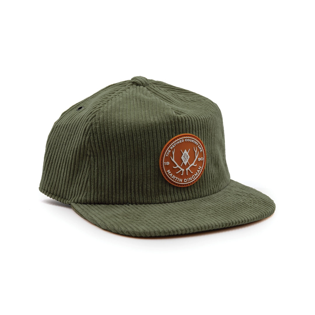 Martin Dingman Corduroy Country Cap-Evergreen-Kevin's Fine Outdoor Gear & Apparel