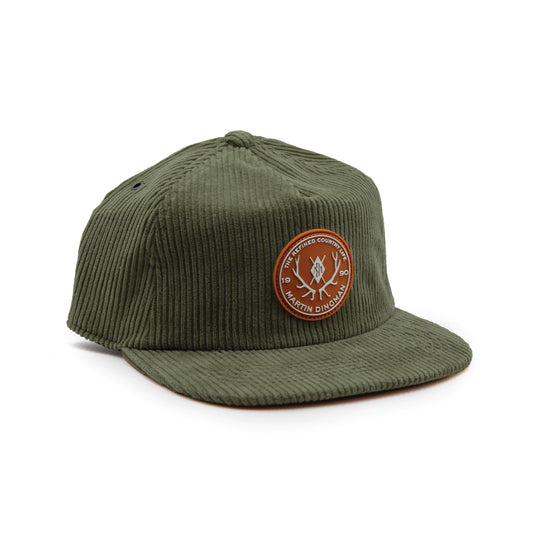Martin Dingman Corduroy Country Cap-Evergreen-Kevin's Fine Outdoor Gear & Apparel