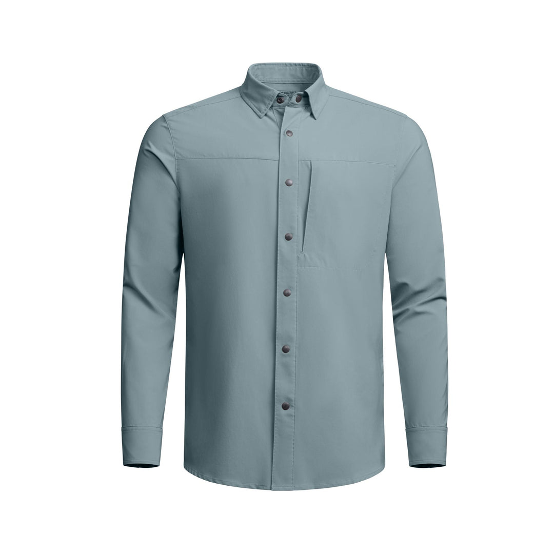 Sitka Guard LS Shirt-Men's Clothing-Gravel Blue-M-Kevin's Fine Outdoor Gear & Apparel