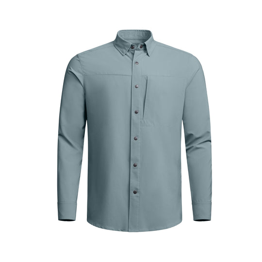 Sitka Guard LS Shirt-Men's Clothing-Gravel Blue-M-Kevin's Fine Outdoor Gear & Apparel