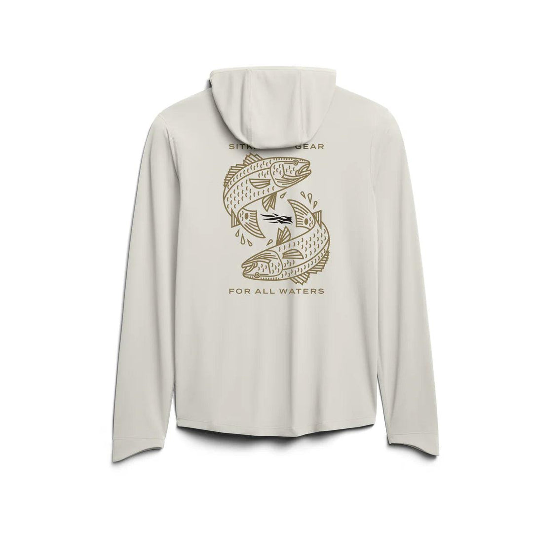 Sitka Radiant Graphic Sun Hoodie-Men's Clothing-Ivory-M-Kevin's Fine Outdoor Gear & Apparel