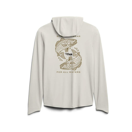 Sitka Radiant Graphic Sun Hoodie-Men's Clothing-Ivory-M-Kevin's Fine Outdoor Gear & Apparel