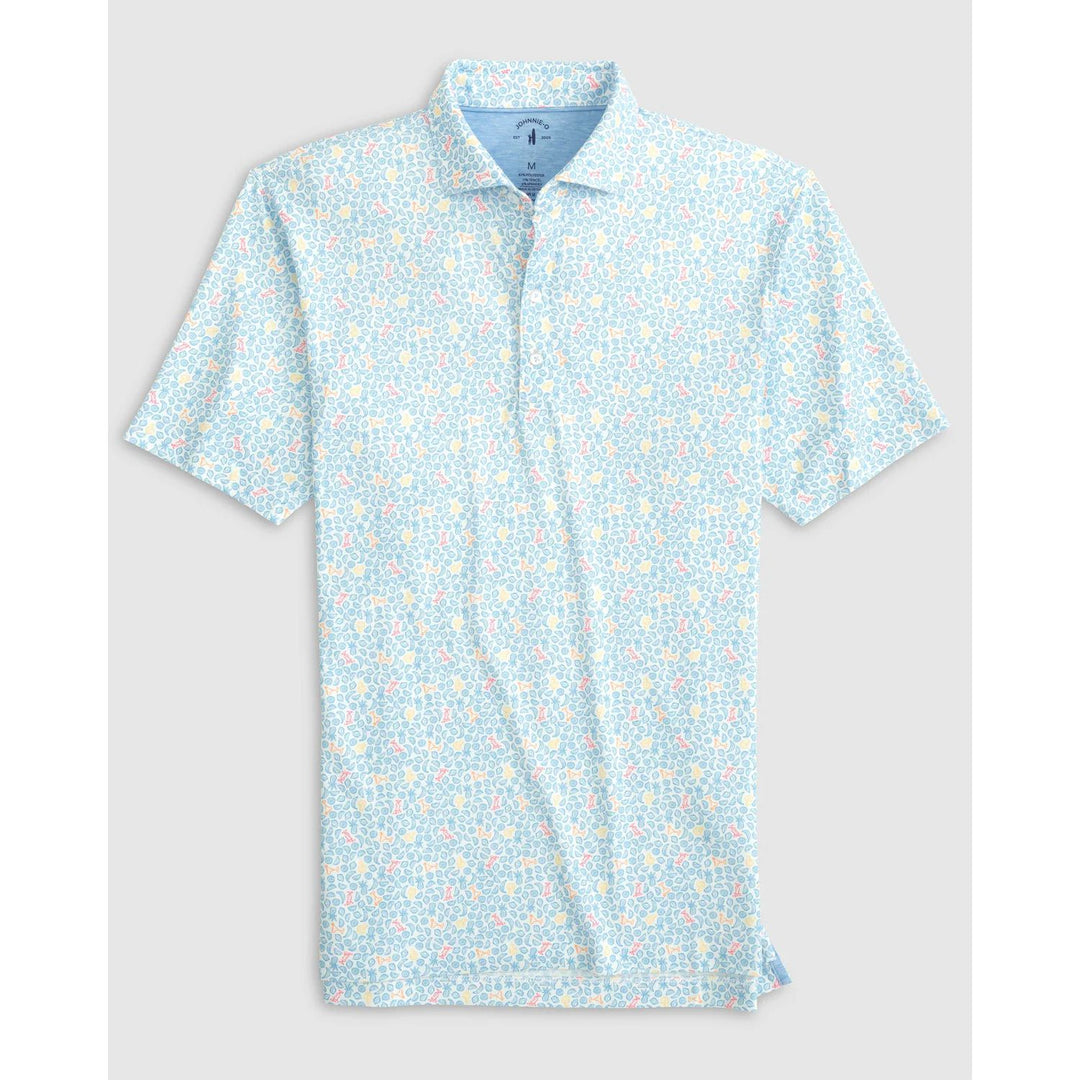 Johnnie-O Briley Printed Top Shelf Performance Polo-Men's Clothing-Kevin's Fine Outdoor Gear & Apparel