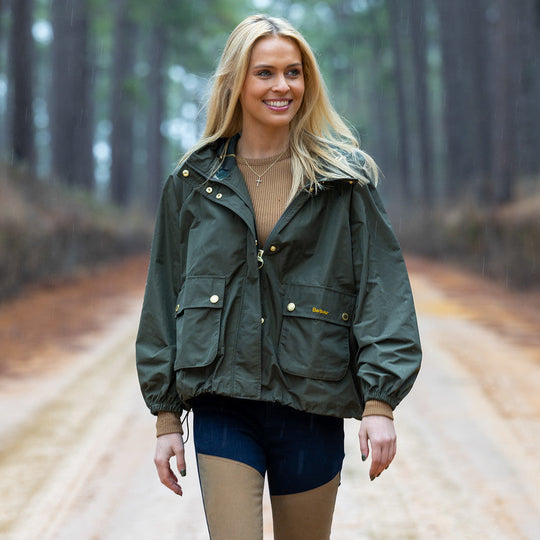 Barbour Women's Mae Showerproof Jacket-Women's Clothing-Kevin's Fine Outdoor Gear & Apparel