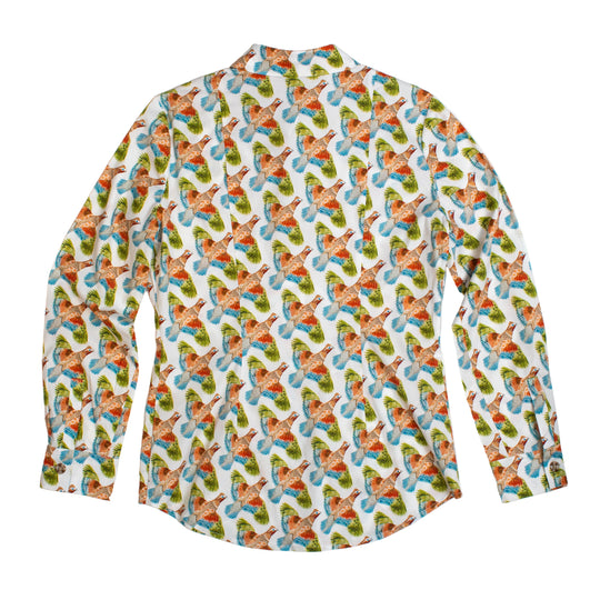 Kevin's Huntress Quail Print Shooting Shirt-Women's Clothing-Kevin's Fine Outdoor Gear & Apparel