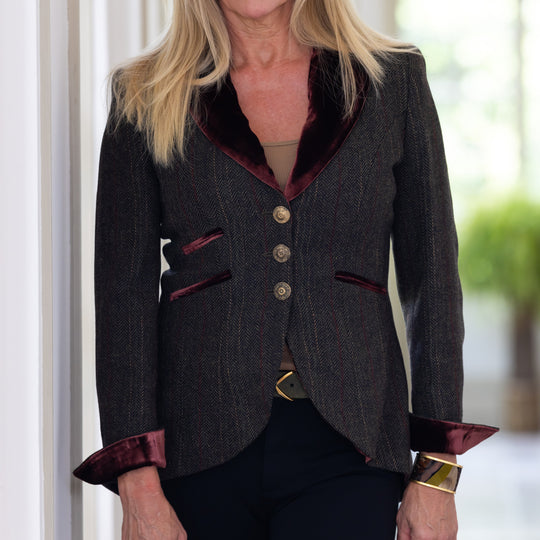 T.ba Ladies Sullavan Jacket-Women's Clothing-Claret-36/US 0-Kevin's Fine Outdoor Gear & Apparel