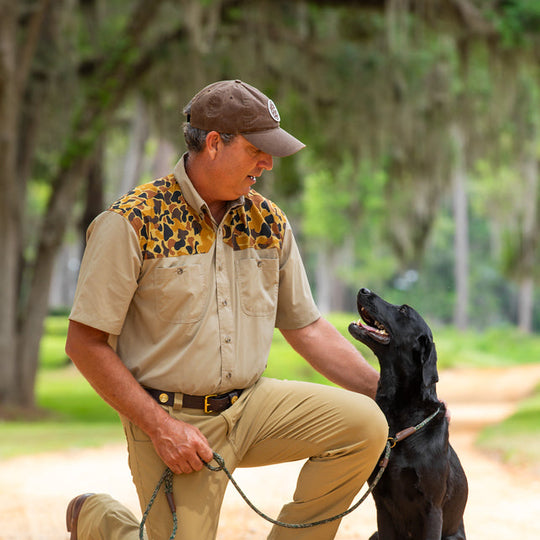 Kevin's Trim Fit Dual Patch Short Sleeve Shirt-Men's Clothing-Kevin's Fine Outdoor Gear & Apparel