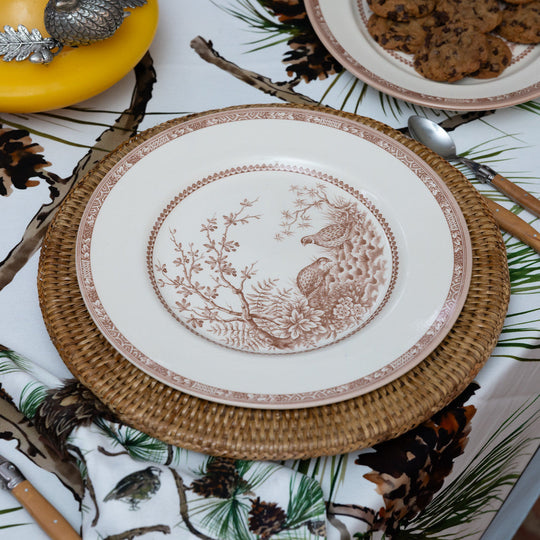 Quail China Dinner Plate-Home/Giftware-Kevin's Fine Outdoor Gear & Apparel