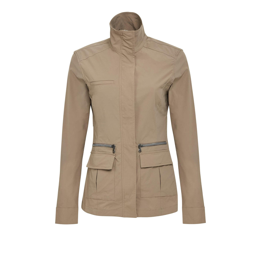 Anatomie Kenya Safari Jacket-Women's Clothing-Khaki-XS-Kevin's Fine Outdoor Gear & Apparel