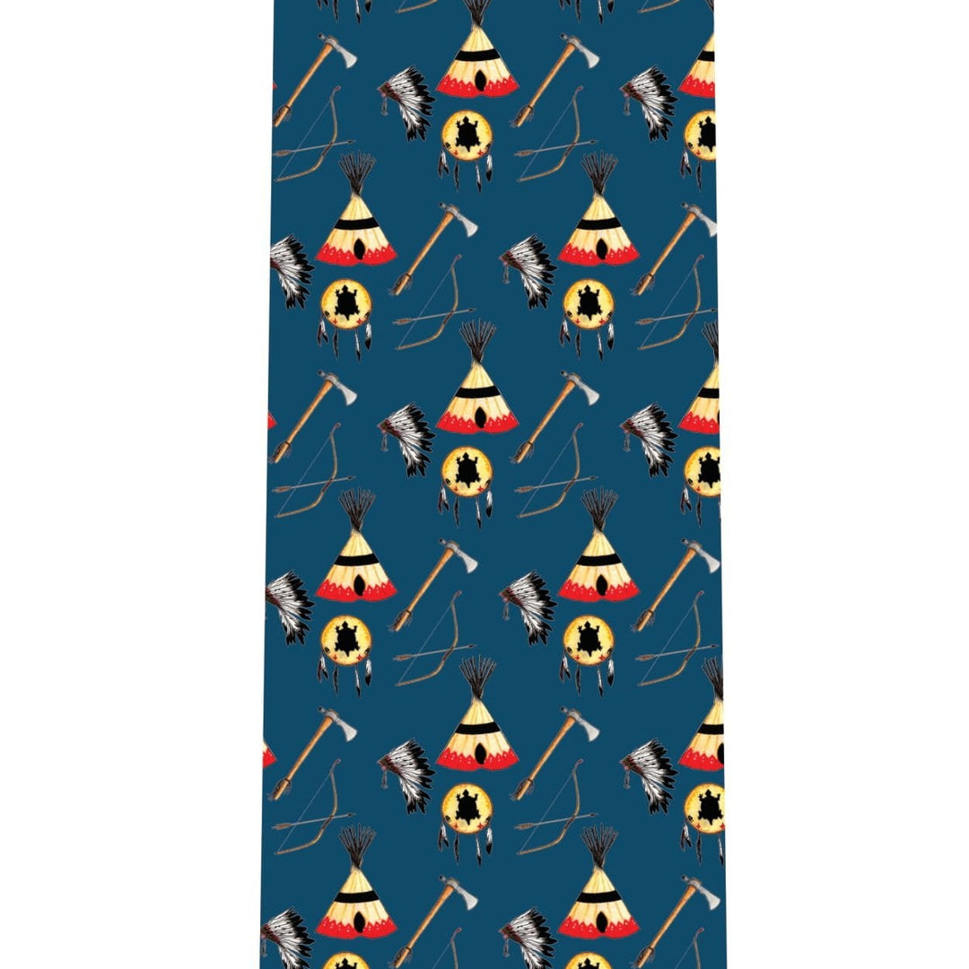 Plains Indian Silk Necktie-Men's Accessories-Kevin's Fine Outdoor Gear & Apparel