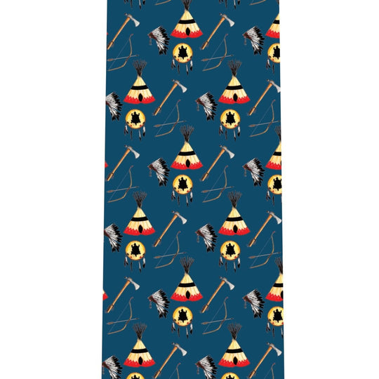 Plains Indian Silk Necktie-Men's Accessories-Kevin's Fine Outdoor Gear & Apparel