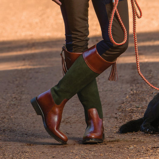 Kevin's Ladies Leather & Suede Country Boot-Women's Footwear-Kevin's Fine Outdoor Gear & Apparel