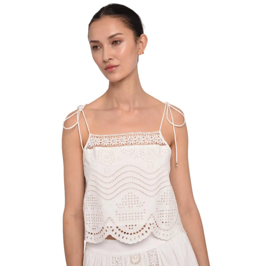 Love The Label Cami Top-Women's Clothing-Bright White-XS-Kevin's Fine Outdoor Gear & Apparel