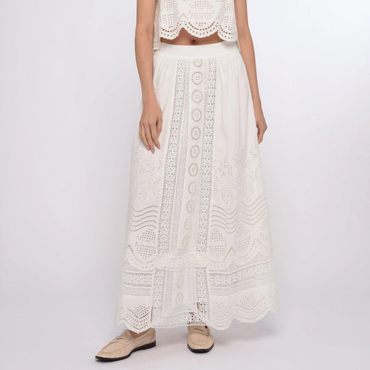 Love The Label Westin Skirt-Women's Clothing-Bright White-XS-Kevin's Fine Outdoor Gear & Apparel