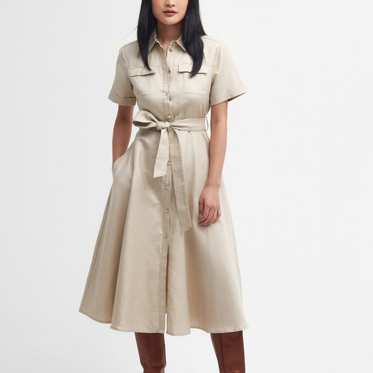 Barbour Margaret Midi Dress-Women's Clothing-Kevin's Fine Outdoor Gear & Apparel