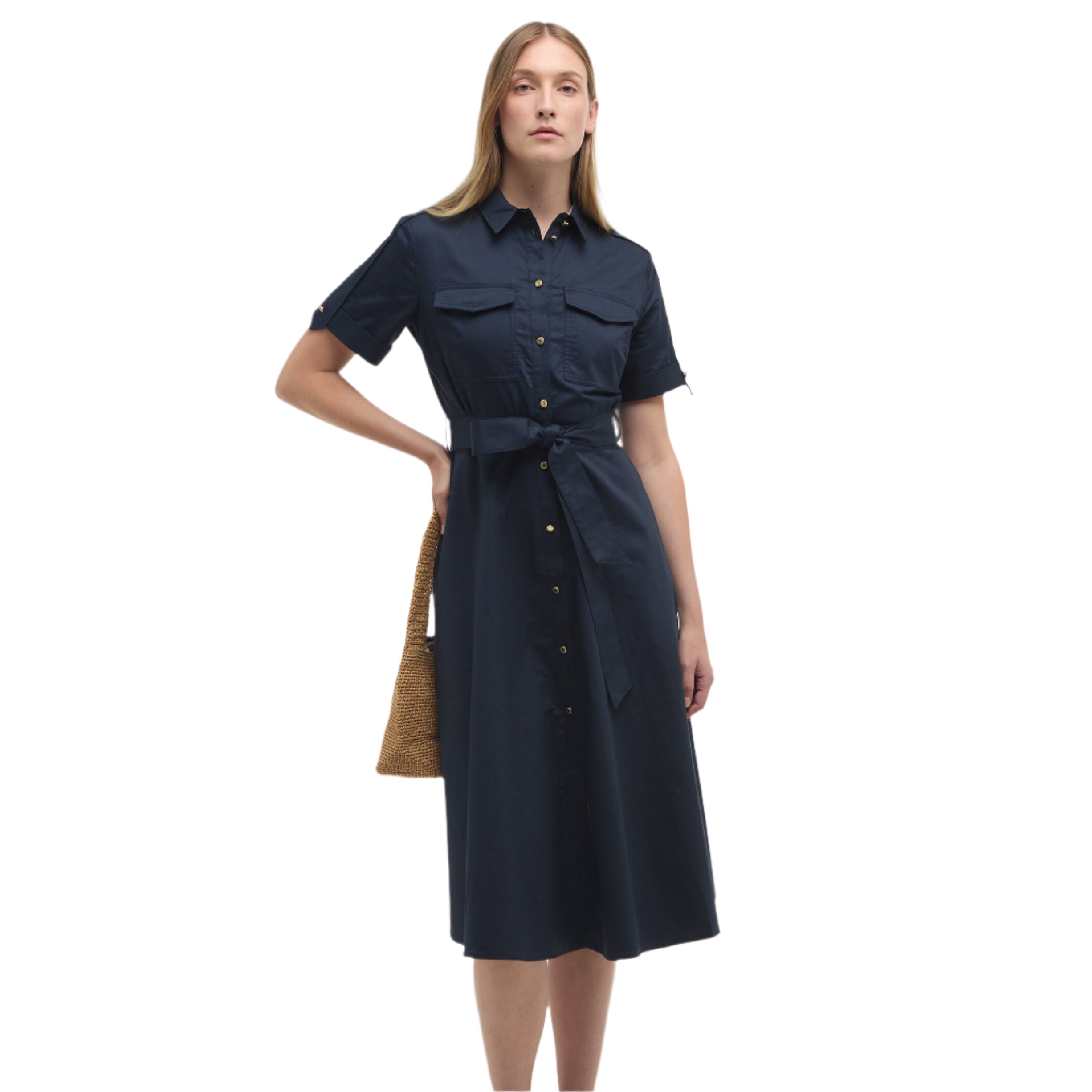 Barbour Women's Midi Dress-Women's Clothing-Kevin's Fine Outdoor Gear & Apparel