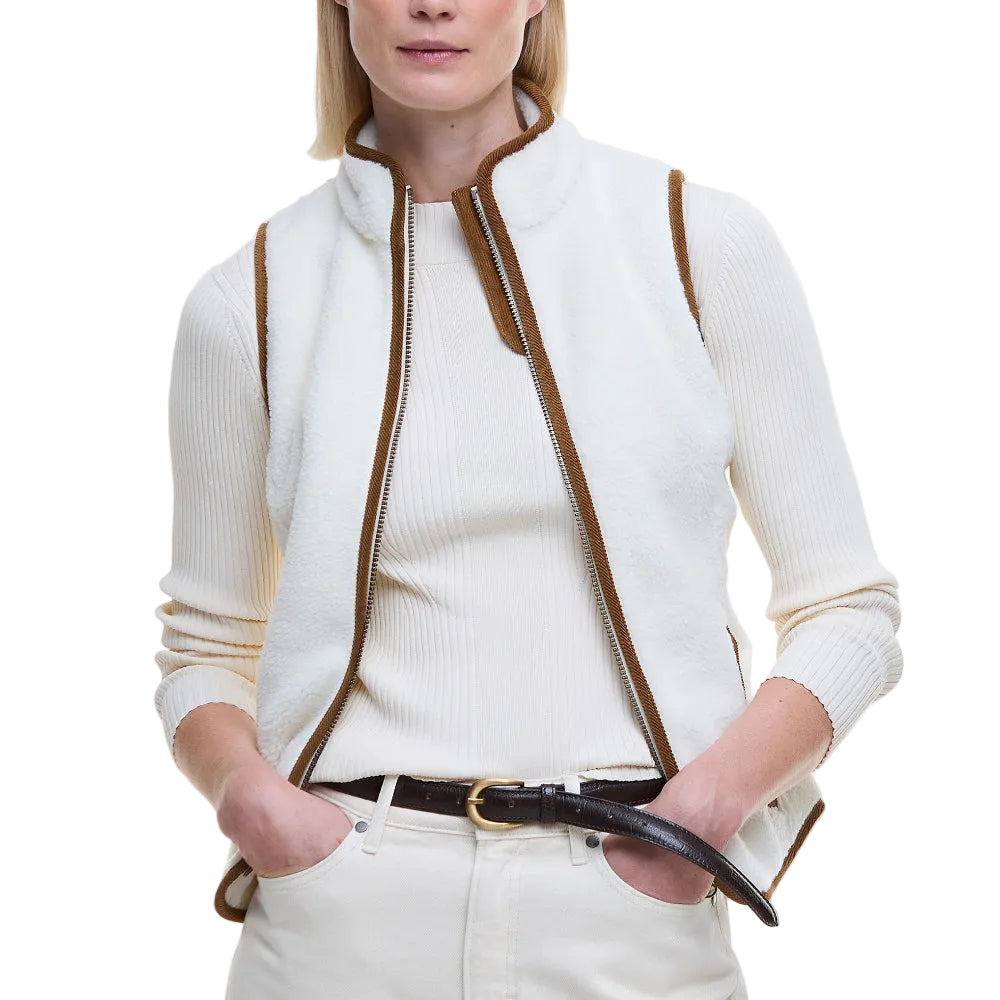 Barbour Ladies Burford Fleece Gilet-Women's Clothing-Kevin's Fine Outdoor Gear & Apparel