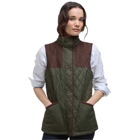 Barbour Women's Keeperwear Quilted Gilet-Women's Clothing-Kevin's Fine Outdoor Gear & Apparel