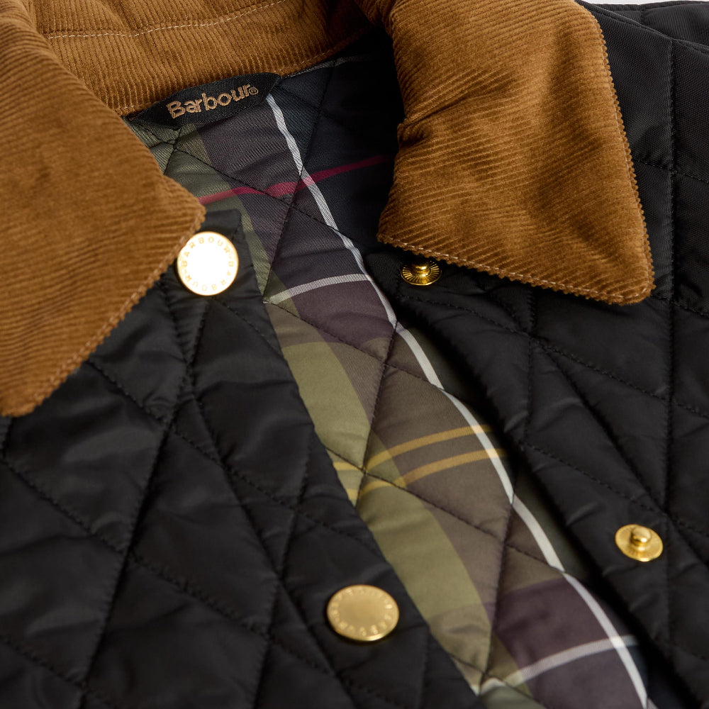 Barbour Icons Cropped Liddesdale Quilted Jacket