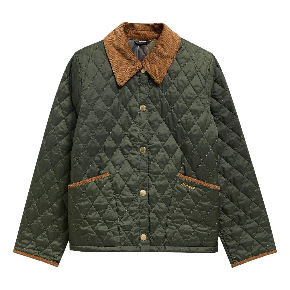 Barbour Icons Cropped Liddesdale Quilted Jacket